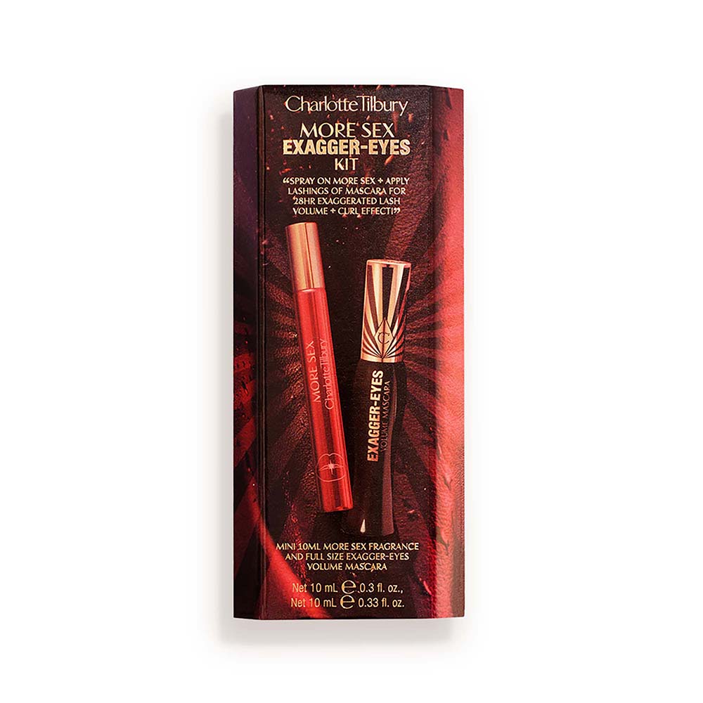 MORE SEX EXAGGER-EYES KIT (SET DE FRAGANCIA Y MÁSCARA DE PESTAÑAS)